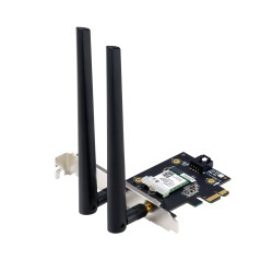 ASUS PCE-AXE5400 Internal WLAN Card - High-Speed Wi-Fi 6E Connectivity - Manuf. Part: 90IG07I0-ME0B10